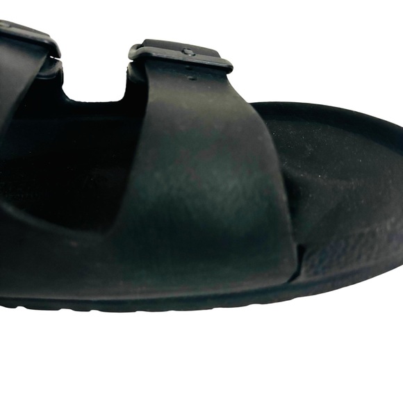 Birkenstock Arizona Black Two-Strap Adjustable Slides Sz 39 (Women’s 8) - Picture 6 of 8